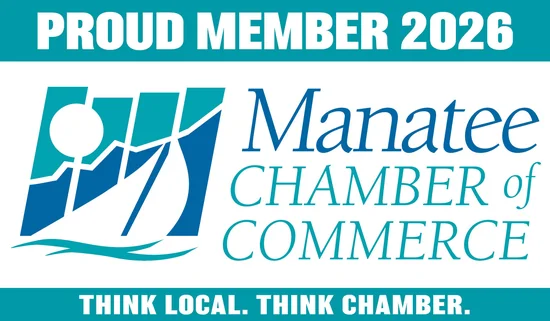 Manatee Chamber of Commerce member badge